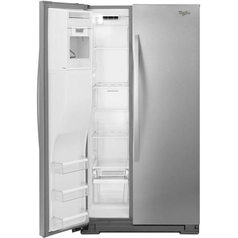 Whirlpool 36-inch, 25.6 cu. ft. Side-by-Side Refrigerator with Ice and Water WRS586FIEM IMAGE 3