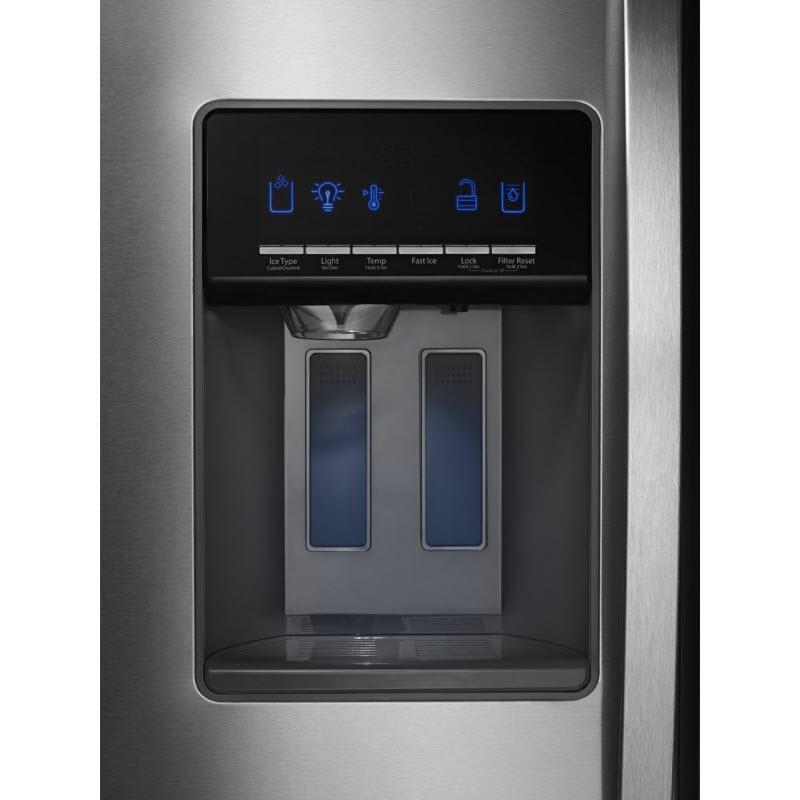 Whirlpool 36-inch, 25.6 cu. ft. Side-by-Side Refrigerator with Ice and Water WRS586FIEM IMAGE 7