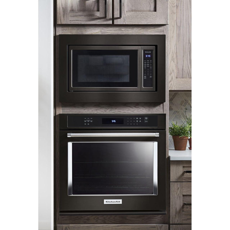 KitchenAid 30-inch, 5 cu. ft. Built-in Single Wall Oven with Convection KOSE500EBL IMAGE 3