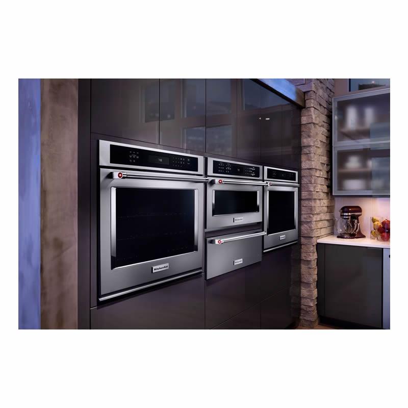 KitchenAid 27-inch, 4.3 cu. ft. Built-in Single Wall Oven with Convection KOSE507ESS IMAGE 9