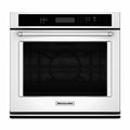 KitchenAid 27-inch, 4.3 cu. ft. Built-in Single Wall Oven with Convection KOSE507EWH IMAGE 1