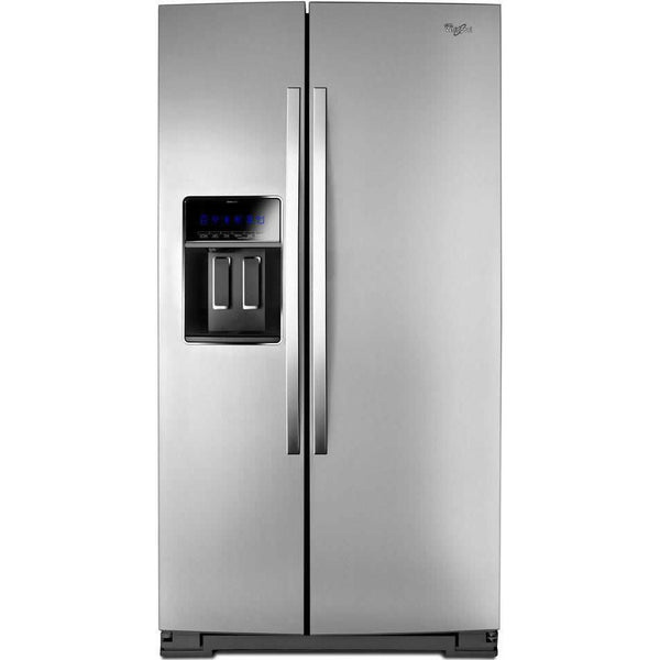 Whirlpool 36-inch, 22.6 cu. ft. Counter-Depth Side-by-Side Refrigerator with Ice and Water WRS973CIDM IMAGE 1