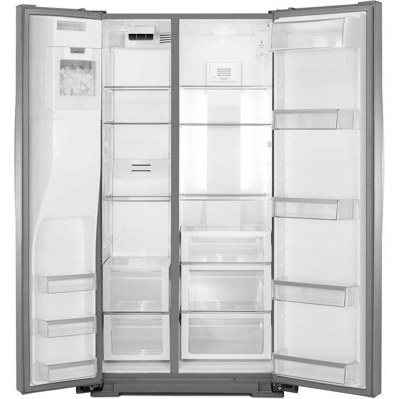 Whirlpool 36-inch, 22.6 cu. ft. Counter-Depth Side-by-Side Refrigerator with Ice and Water WRS973CIDM IMAGE 4