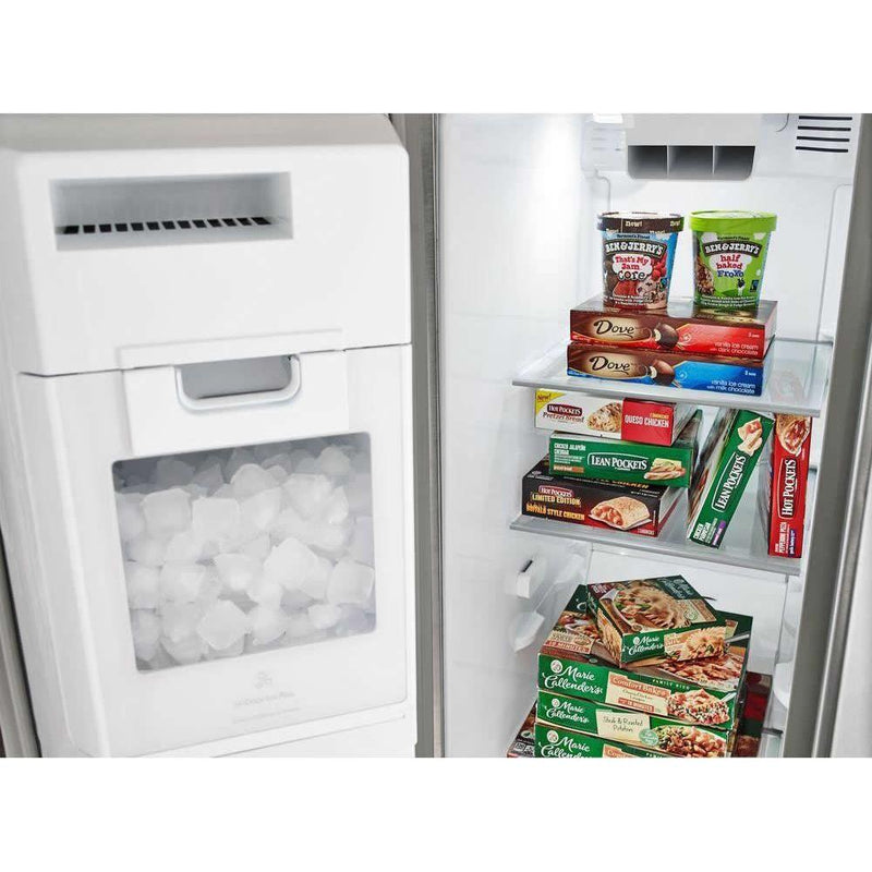 Whirlpool 36-inch, 22.6 cu. ft. Counter-Depth Side-by-Side Refrigerator with Ice and Water WRS973CIDM IMAGE 8