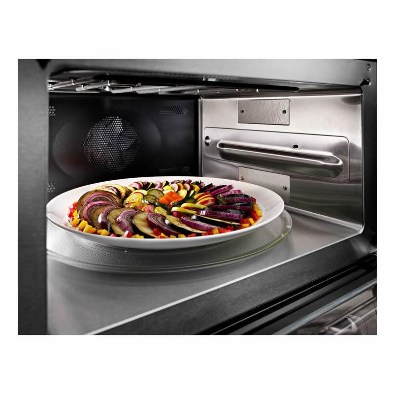 KitchenAid 27-inch, 4.3 cu. ft. Built-in Combination Wall Oven with Convection KOCE507EWH IMAGE 3