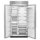 KitchenAid 43-inch, 25.5 cu. ft. Side-by-Side Built-in Refrigerator with Interior Ice Maker KBSN602ESS IMAGE 7