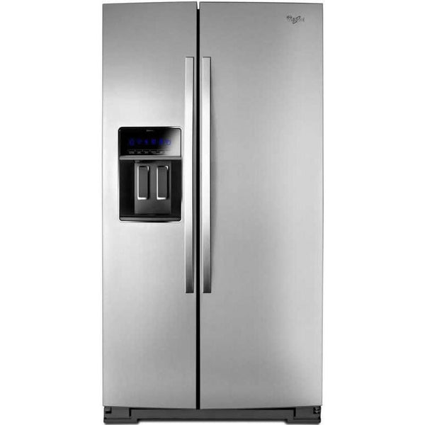 Whirlpool 36-inch, 19.9 cu. ft. Counter-Depth Side-by-Side Refrigerator with Ice and Water WRS970CIDM IMAGE 1