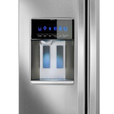 Whirlpool 36-inch, 19.9 cu. ft. Counter-Depth Side-by-Side Refrigerator with Ice and Water WRS970CIDM IMAGE 4