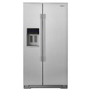 Whirlpool 36-inch, 20.59 cu.ft. Counter-Depth, Side-by-side Refrigerator with External Water and ice Dispensing System with EveryDrop™ Filtration WRSA71CIHZ