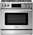 Thor Kitchen 36 inch Gas Range (Stainless Steel)TRG3601