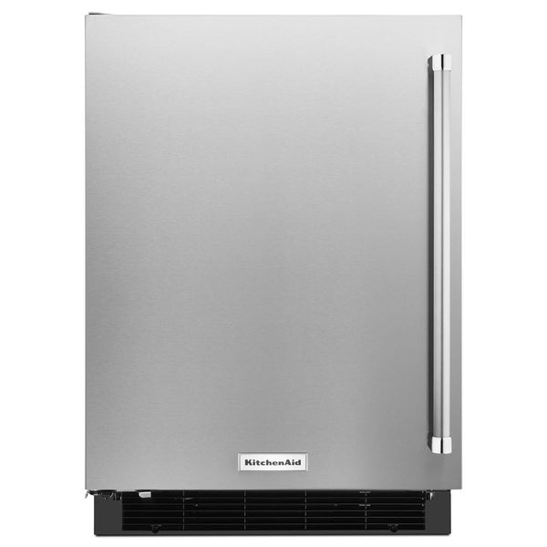 KitchenAid 24-inch, 4.9 cu.ft. Freestanding Compact Refrigerator KURL104ESB IMAGE 1