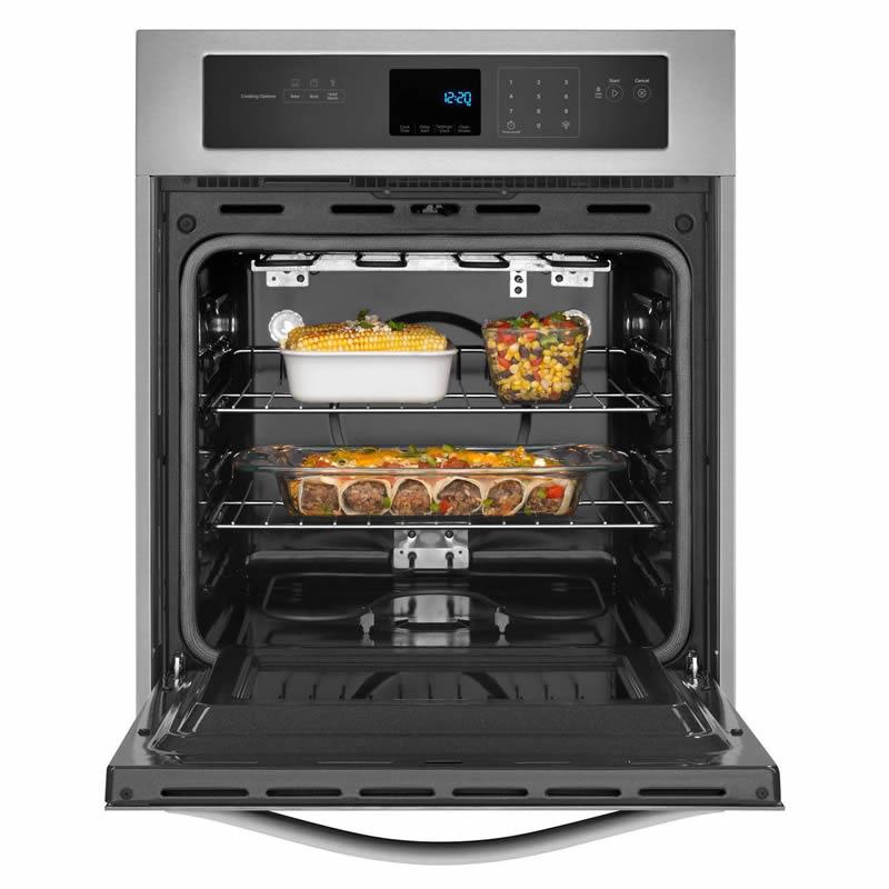 Whirlpool 24-inch, 3.1 cu. ft. Built-in Single Wall Oven WOS51ES4ES IMAGE 3