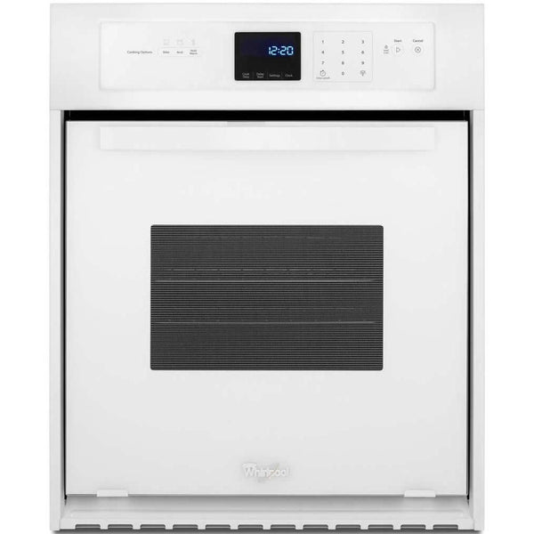 Whirlpool 24-inch, 3.1 cu. ft. Built-in Single Wall Oven WOS11EM4EW IMAGE 1