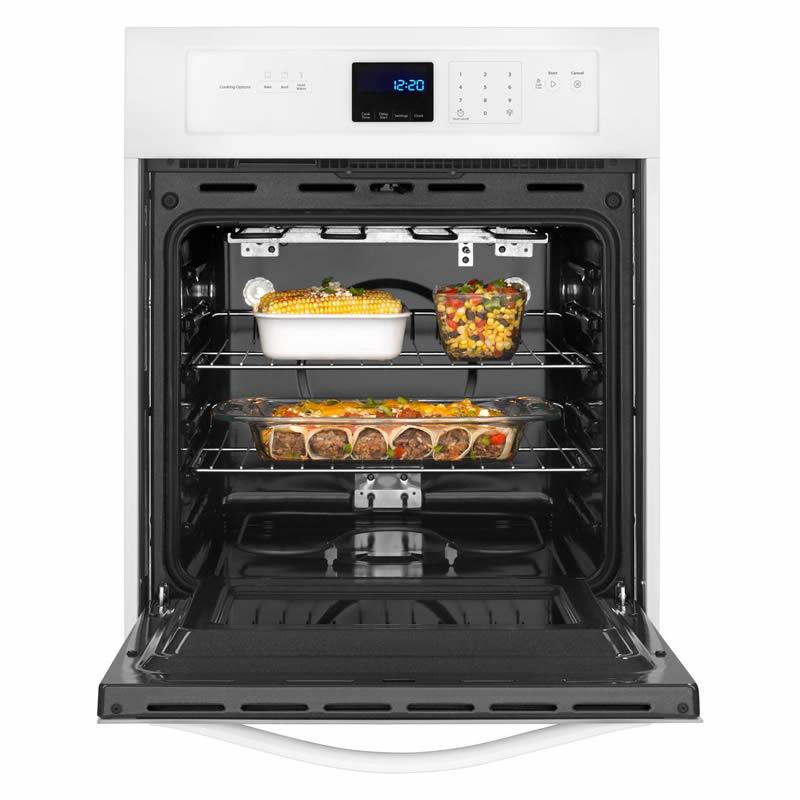 Whirlpool 24-inch, 3.1 cu. ft. Built-in Single Wall Oven WOS11EM4EW IMAGE 3