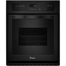 Whirlpool 24-inch, 3.1 cu. ft. Built-in Single Wall Oven WOS11EM4EB IMAGE 1