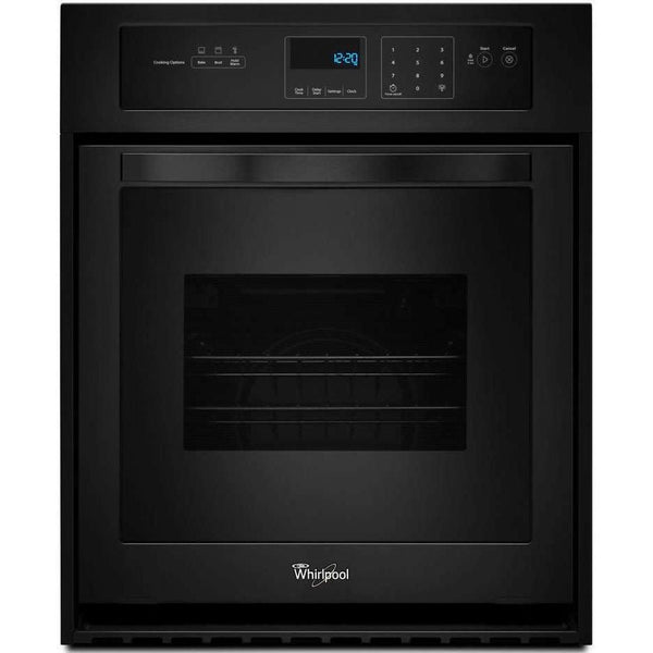 Whirlpool 24-inch, 3.1 cu. ft. Built-in Single Wall Oven WOS11EM4EB IMAGE 1