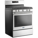 Maytag 30-inch Freestanding Gas Range MGR6600F (Fingerprint-Resistant Stainless)MGR6600FZ
