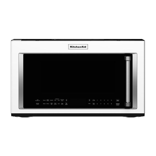 KitchenAid 30-inch, 1.9 cu. ft. Over-the-Range  Microwave Oven with Convection KMHC319EWH IMAGE 1