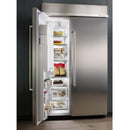 KitchenAid 48-inch, 29.5 cu.ft. Built-in Side-by-Side Refrigerator with Water and Ice Dispensing System KBSD618ESS