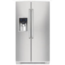Electrolux 36-inch, 22.6 cu. ft. Counter-Depth Side-by-Side Refrigerator with Ice and Water EI23CS35KSEI23CS35KS