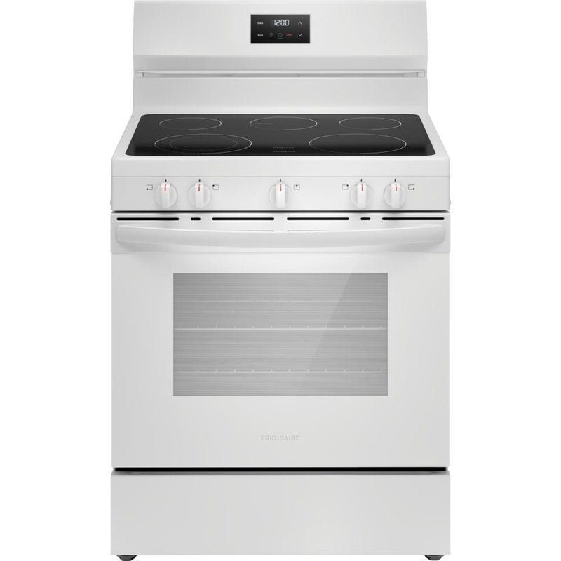 Frigidaire 30-inch Freestanding Electric Range with Even Baking Technology FCRE3052BW