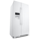 (ASI2575GRW) Amana 36-inch, 25 cu.ft. Freestanding side-by-side refrigerator with Water and Ice Dispensing System ASI2575GRW