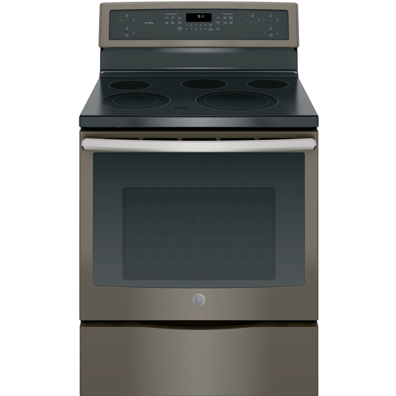 GE Profile 30-inch Freestanding Electric Range with Convection Technology PB911EJES IMAGE 1