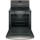 GE Profile 30-inch Freestanding Electric Range with Convection Technology PB911EJES IMAGE 8