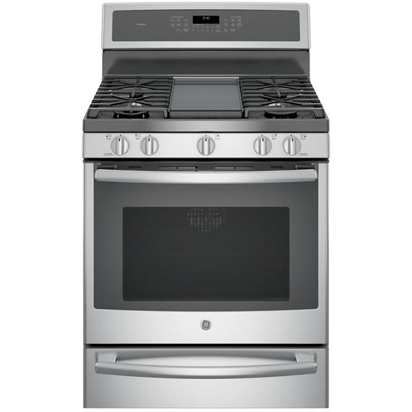 GE Profile 30-inch Freestanding Dual-Fuel Range P2B940SEJSS IMAGE 1