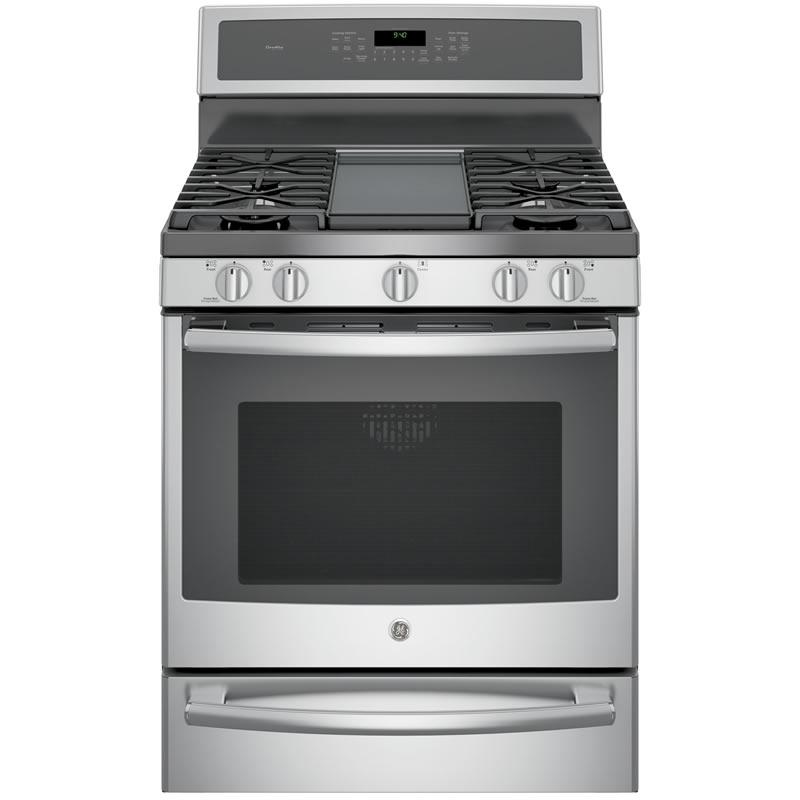 GE Profile 30-inch Freestanding Dual-Fuel Range P2B940SEJSS IMAGE 1