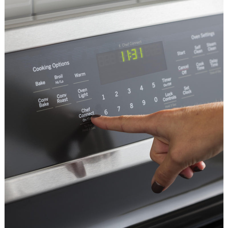 GE Profile 30-inch Freestanding Electric Range with Convection Technology PB911SJSS IMAGE 13