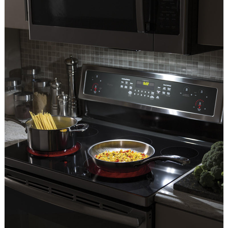 GE Profile 30-inch Freestanding Electric Range with Convection Technology PB911SJSS IMAGE 19