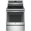 GE Profile 30-inch Freestanding Electric Range with Convection Technology PB911SJSS IMAGE 1