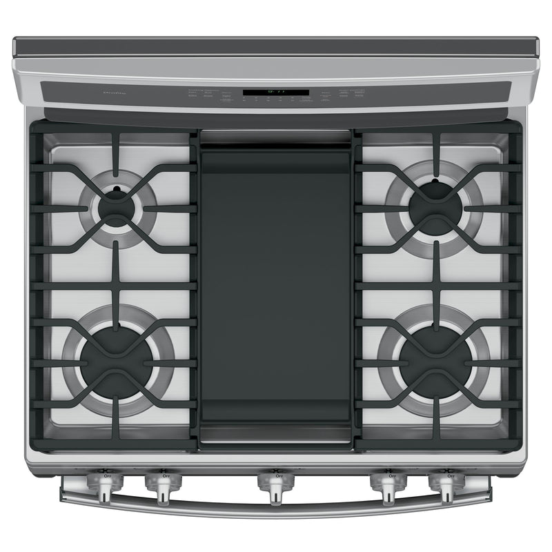 GE Profile 30-inch Freestanding Gas Range with Convection Technology PGB911ZEJSS IMAGE 3