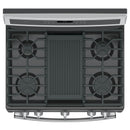 GE Profile 30-inch Free-Standing Gas Range with Convection Technology PGB960SEJSS IMAGE 12