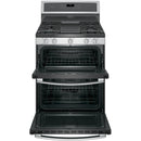 GE Profile 30-inch Free-Standing Gas Range with Convection Technology PGB960SEJSS IMAGE 3