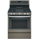 GE Profile 30-inch Freestanding Gas Range with Convection Technology PGB911EEJES IMAGE 1