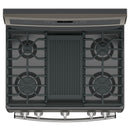 GE Profile 30-inch Freestanding Gas Range with Convection Technology PGB911EEJES IMAGE 4