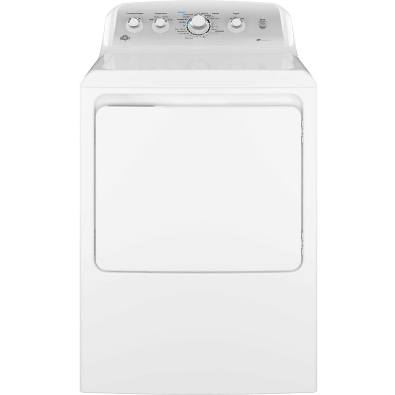 GE 7.2 cu. ft. Electric Dryer GTD45EASJWS IMAGE 1