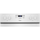 Whirlpool 30-inch Freestanding Electric Range with FlexHeat™ WFE320M0EW IMAGE 3