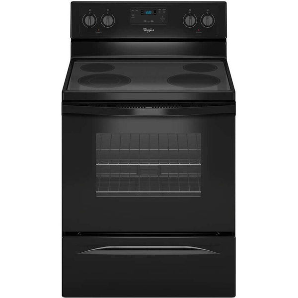 Whirlpool 30-inch Freestanding Electric Range with FlexHeat™ WFE320M0EB IMAGE 1