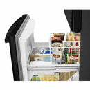Amana 30-inch, 18 cu. ft. Bottom Freezer Refrigerator ABB1924BRB (Black) (ABB1924BRB)