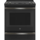 GE 30-inch Slide-In Electric Range with No Preheat Air Fry JS760FPDSJS760FPDS