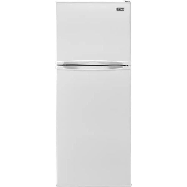 Haier 24-inch, 11.58 cu. ft. Top Freezer Refrigerator HA12TG21SW IMAGE 1