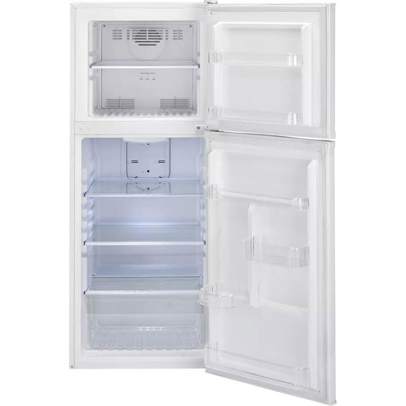 Haier 24-inch, 11.58 cu. ft. Top Freezer Refrigerator HA12TG21SW IMAGE 2
