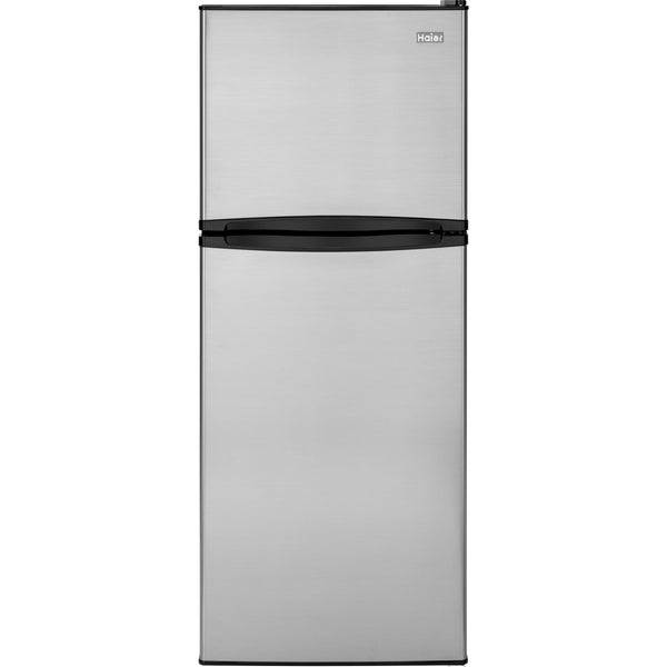 Haier 24-inch, 11.5 cu. ft. Top Freezer Refrigerator HA12TG21SS IMAGE 1