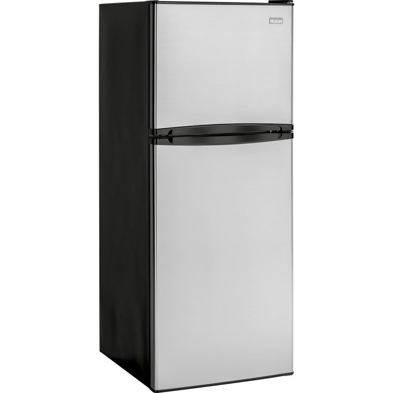 Haier 24-inch, 11.5 cu. ft. Top Freezer Refrigerator HA12TG21SS IMAGE 2
