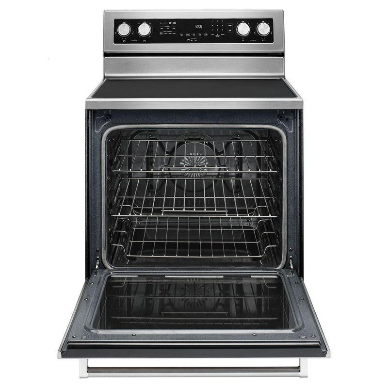 KitchenAid 30-inch Freestanding Electric Range KFEG500ESS IMAGE 2