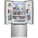 Frigidaire Gallery 30-inch, 20.0 cu. ft. French 3-Door Refrigerator GRFN2023AF (GRFN2023AF)
