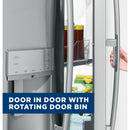 GE Profile 36-inch, 22.1 cu.ft. Counter-Depth French 3-Door Refrigerator with External Water and Ice Dispensing System PYD22KYNFSPYD22KYNFS